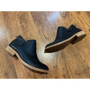 Kork-Ease Women’s Renny Leather Bootie – Black – Size 6M NWOB Classic Style
